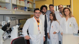 Carmine Vecchione con il team di Fisiopatologia Vascolare Neuromed